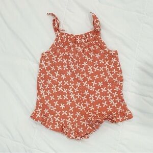 Little Co. Floral Baby Romper / size 6 months